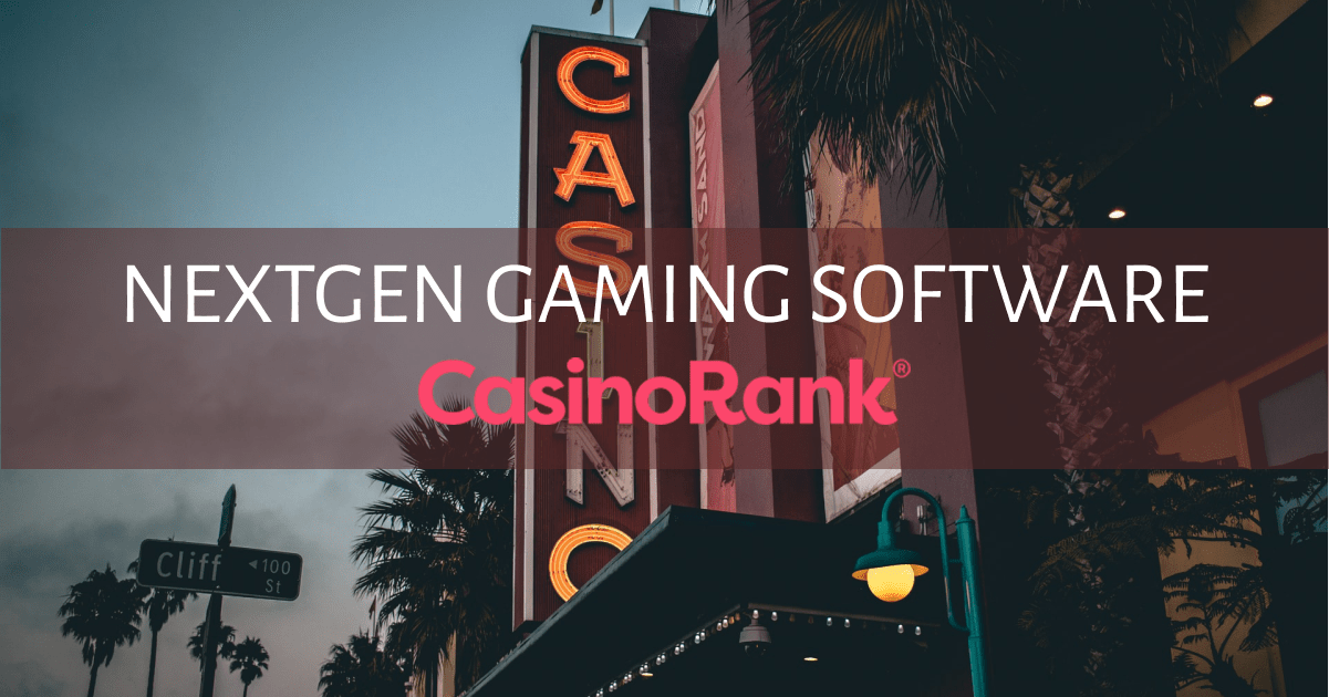 10  NextGen Gaming 소프트웨어가 포함된 2023년 최고의 모바일 카지노