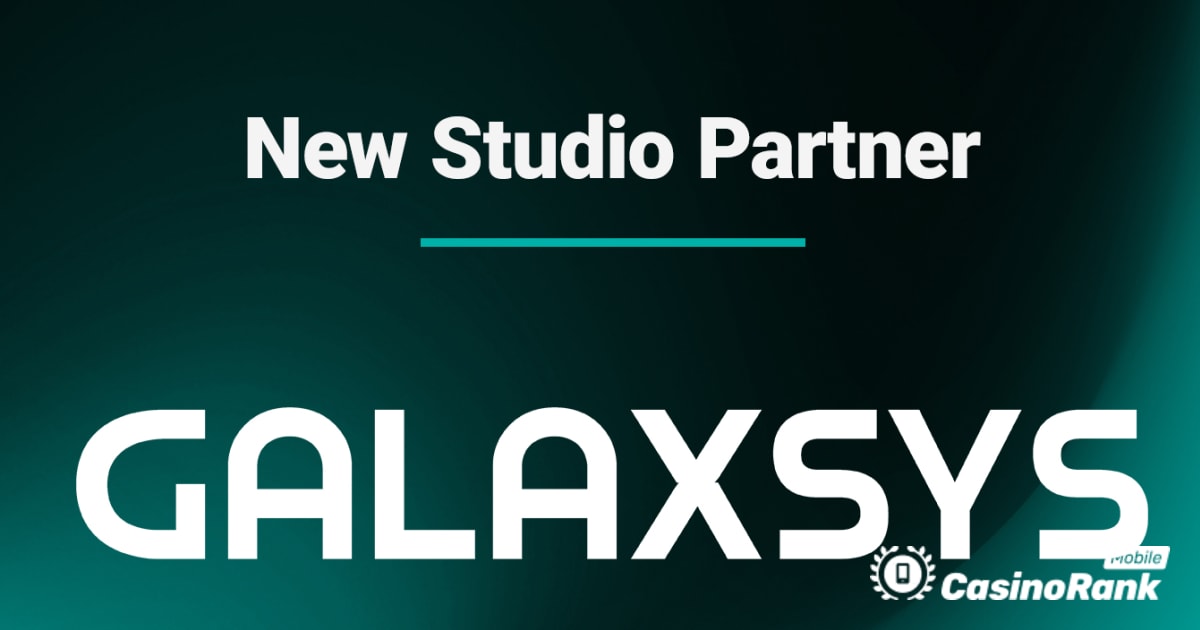 Relax Gaming, Galaxsys를 "Powered-By" 파트너로 발표